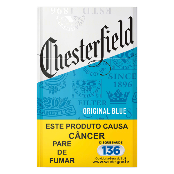 Chesterfield Azul original